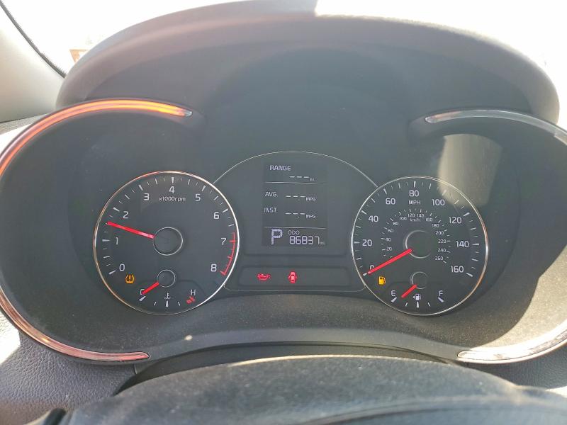 2016 Kia Forte VIN KNAFK5A86G5644943 COPART salvage auction — REAR END, Nj - Cert Of Title-Salvage, sold $600 on 2026-07-08 (photo 9)