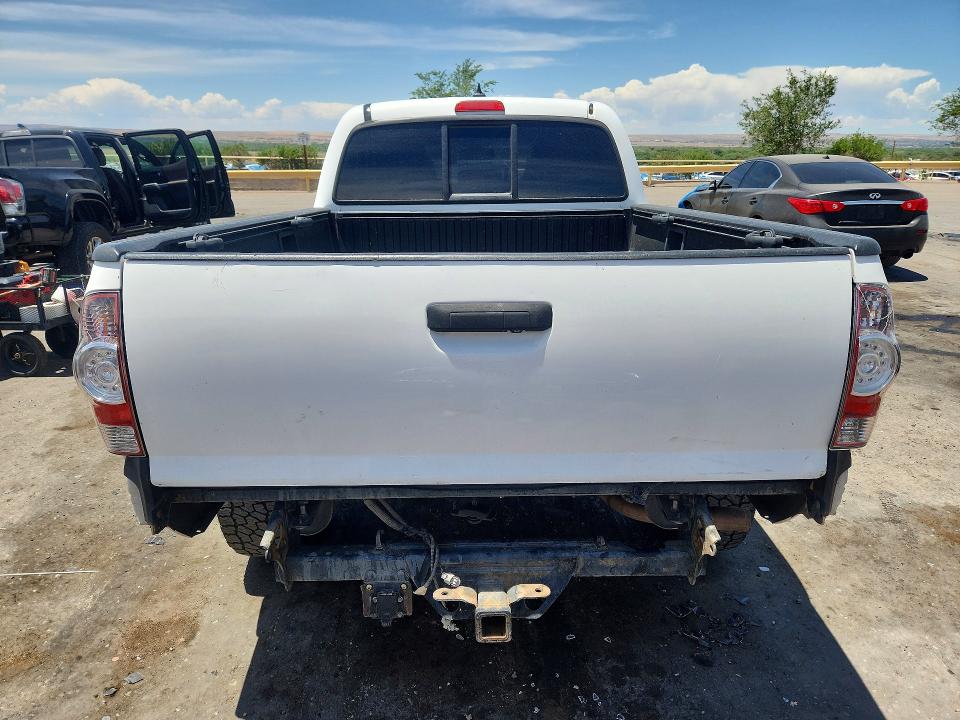 2012 Toyota Tacoma VIN 3TMMU4FN8CM047035 COPART salvage auction — FRONT END, Nm - Cert Of Title-Salvage, sold $10,500 on 2026-07-02 (photo 6)