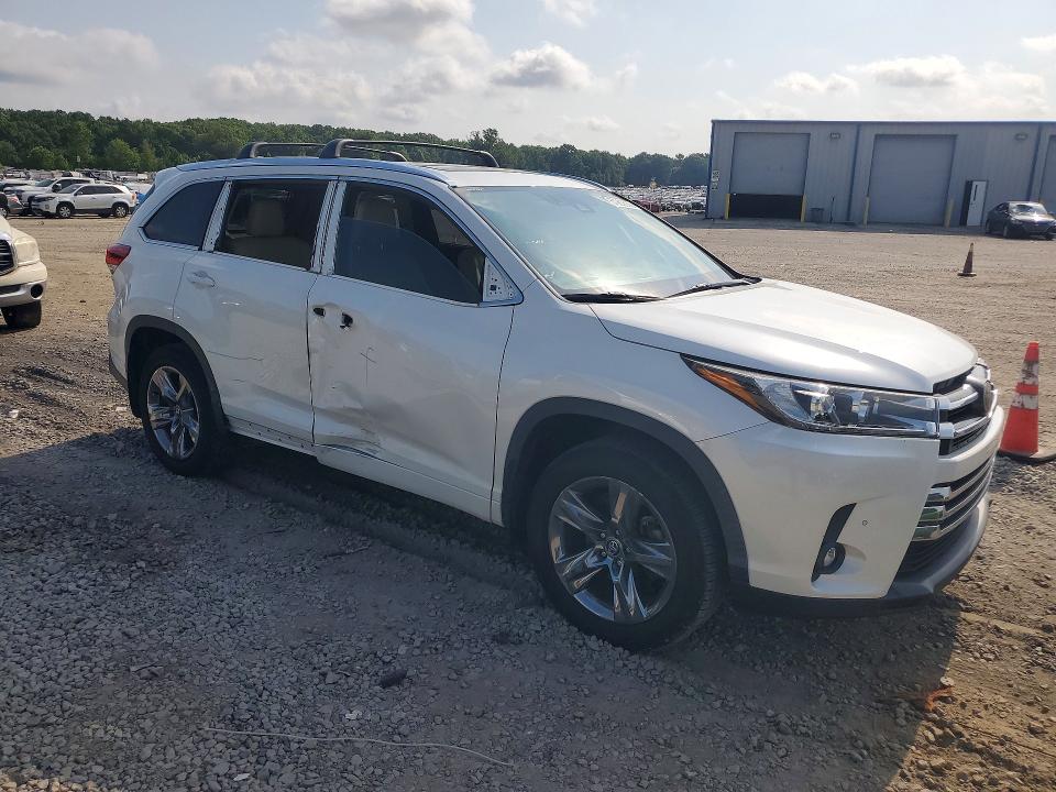2019 Toyota Highlander VIN 5TDDZRFH7KS977595 COPART salvage auction — SIDE, Ar - Cert Of Title-Salvage, sold $15,400 on 2026-07-20 (photo 4)