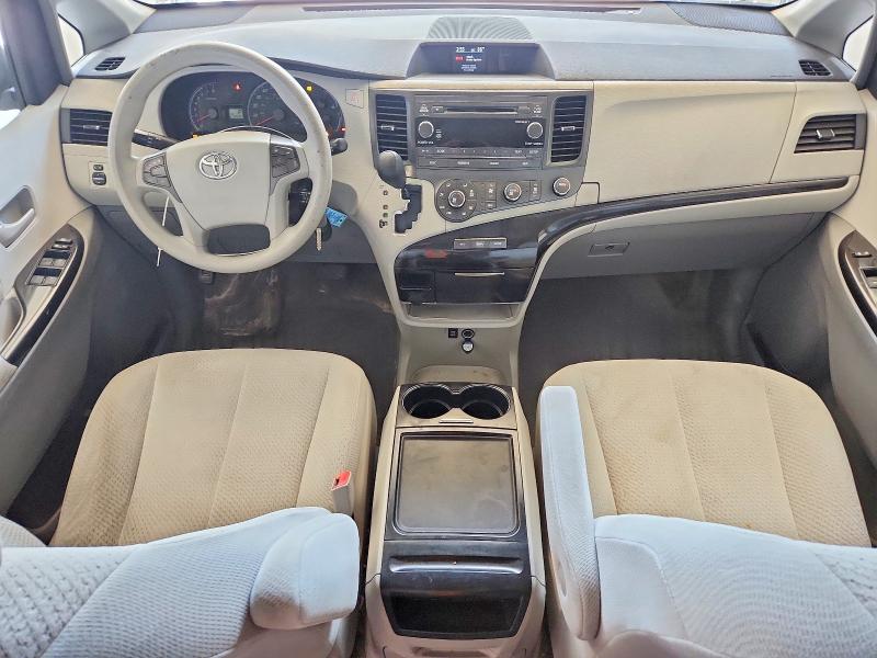 2012 Toyota Sienna VIN 5TDJK3DCXCS046697 COPART salvage auction — MINOR DENT/SCRATCHES, OH - CERT OF TITLE-REPOSSESSION, sold $2,100 on 2026-07-28 (photo 8)