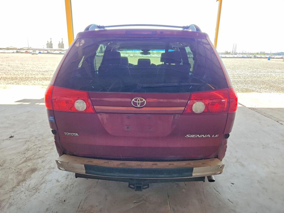 2006 Toyota Sienna VIN 5TDZA23C36S524349 COPART salvage auction — MECHANICAL, Az - Certificate Of Title, sold $450 on 2026-07-27 (photo 6)