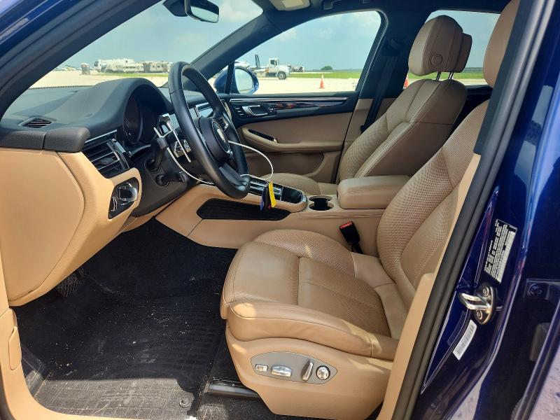 2024 Porsche Macan VIN WP1AA2A50RLB12346 COPART salvage auction — FRONT END, Tx - Salvage Vehicle Title, sold $30,750 on 2026-07-23 (photo 7)
