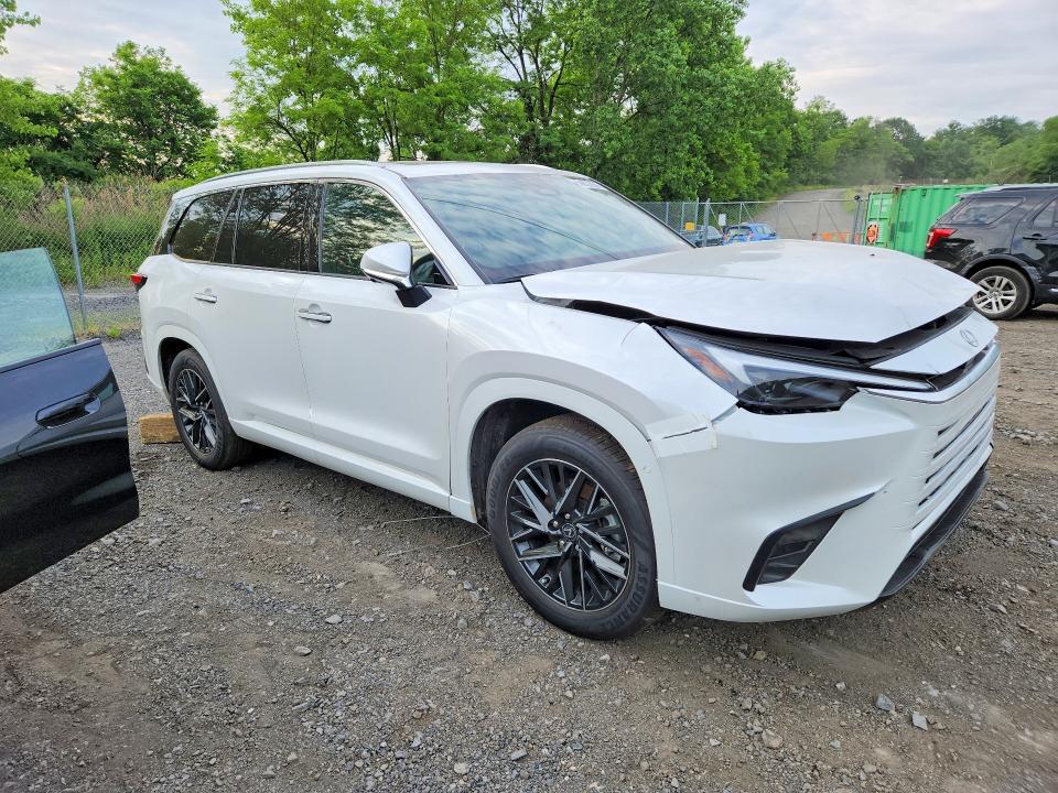 2025 Lexus Tx VIN 5TDAAAB61SS047790 COPART salvage auction — FRONT END, Nj - Cert Of Title-Salvage, sold $29,000 on 2026-07-09 (photo 4)