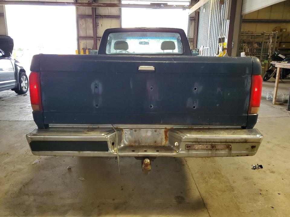 1992 Ford F-150 lightning VIN 1FTDF15N0NLA56195 COPART salvage auction — NORMAL WEAR, Ia - Certificate Of Title, sold $425 on 2026-07-08 (photo 6)