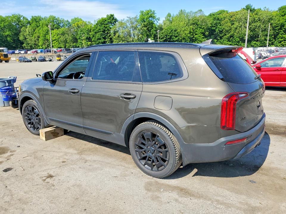 2021 Kia Telluride VIN 5XYP5DHC5MG141118 COPART salvage auction — NORMAL WEAR, Ny - Certificate Of Title, sold $4,900 on 2026-07-14 (photo 2)