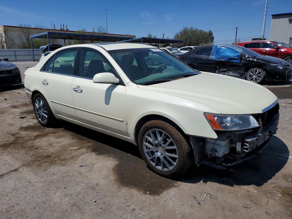 2006 Hyundai Sonata VIN 5NPEU46F86H122792 COPART salvage auction — FRONT END, Nv - Salvage Title, sold $375 on 2026-07-09 (photo 4)