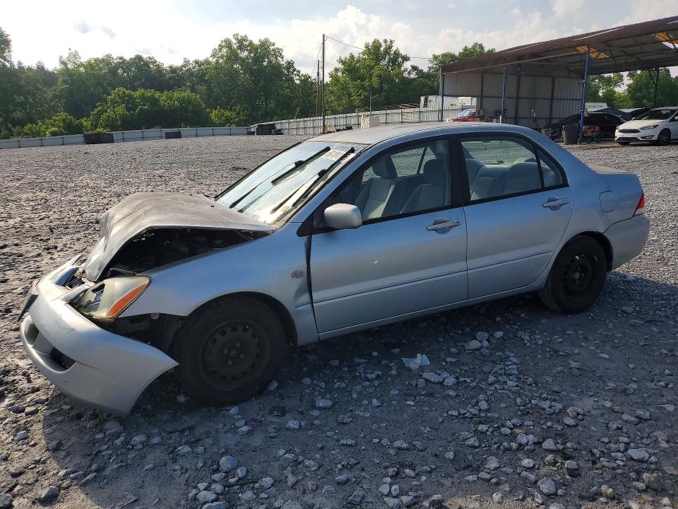 2005 Mitsubishi Lancer VIN JA3AJ26E75U014332 COPART salvage auction — FRONT END, Ga - Cert Of Title-Salvage, sold $350 on 2026-07-09 (photo 1)