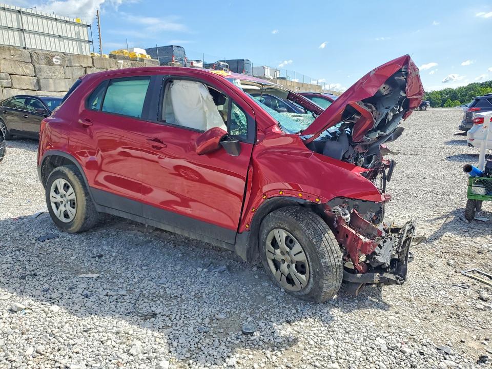 2015 Chevrolet Trax VIN KL7CJKSB9FB171277 COPART salvage auction — FRONT END, KY - CERT OF TITLE-SALVAGE (P), sold $275 on 2026-07-31 (photo 4)
