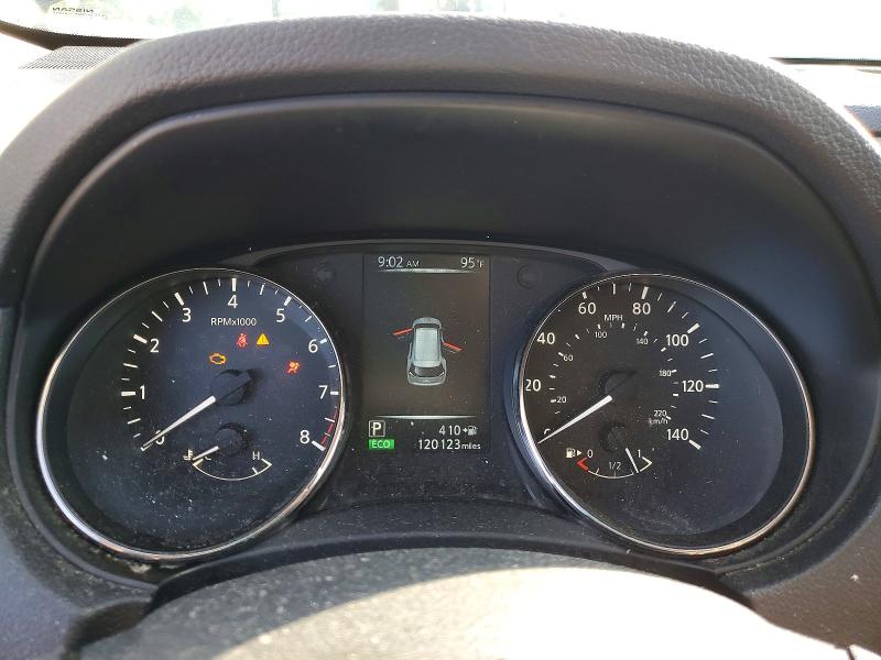 2017 Nissan Rogue VIN KNMAT2MV8HP514663 COPART salvage auction — FRONT END, Nc - Salvage Certificate Of Title, sold $1,600 on 2026-07-08 (photo 9)