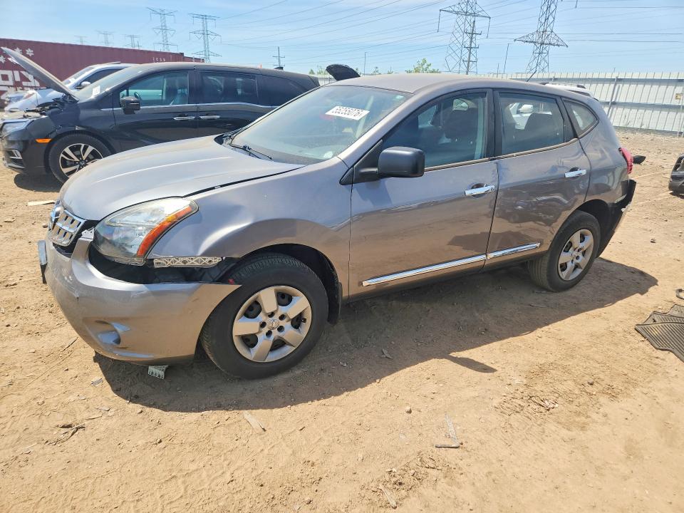2015 Nissan Rogue VIN JN8AS5MVXFW755507 COPART salvage auction — REAR END, Il - Salvage Certificate, sold $825 on 2026-07-07 (photo 1)