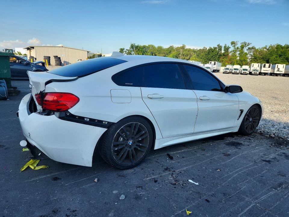 2015 BMW 4 series VIN WBA4A5C50FD410380 COPART salvage auction — REAR END, Fl - Cert Of Title Slvg Rebuildable, sold $2,450 on 2026-07-13 (photo 3)