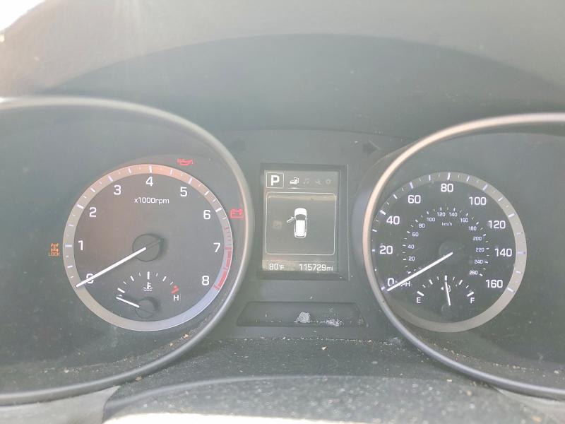 2018 Hyundai VIN 5NMZTDLB9JH083495 COPART salvage auction — MECHANICAL, Mi - Dealer Only Clean Title, sold $4,500 on 2026-07-21 (photo 9)