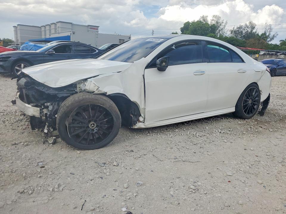 2022 Mercedes-benz Cla-klasse VIN W1K5J4GB1NN294106 COPART salvage auction — FRONT END, Fl - Certificate Of Destruction, sold $6,500 on 2026-07-31 (photo 1)