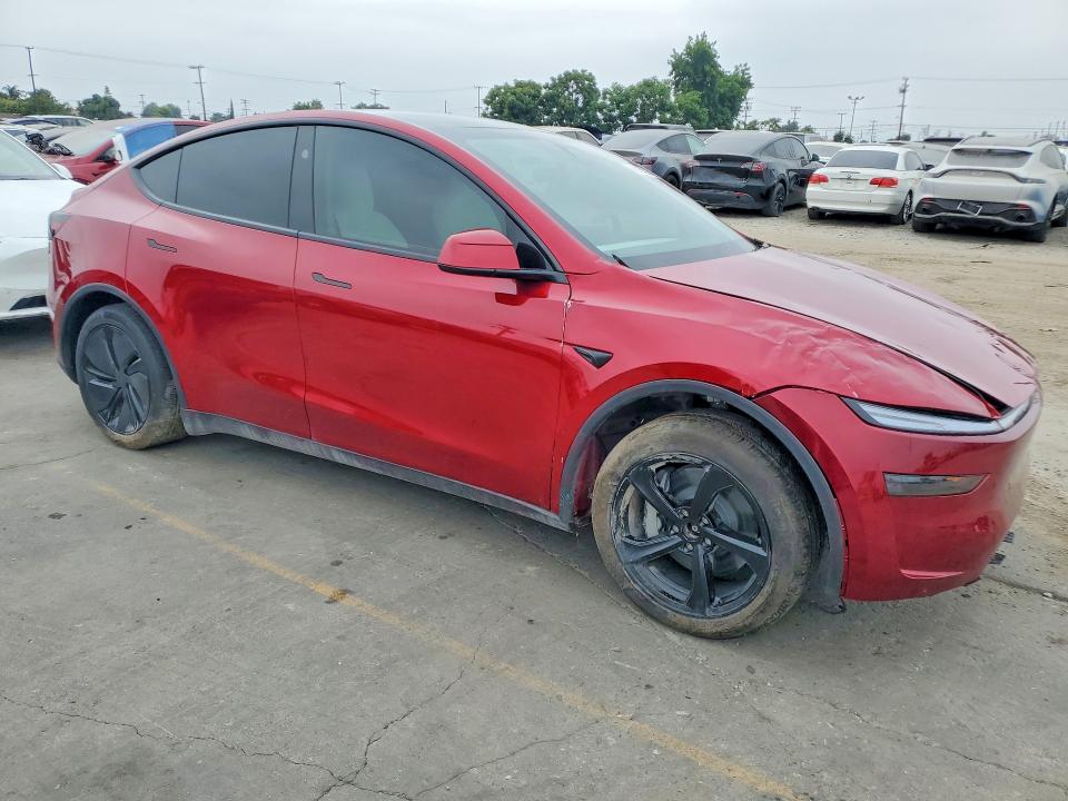 2026 Tesla Model y VIN 7SAYGDEE8TF431706 COPART salvage auction — FRONT END, Tx - Dis/Dlr/Exp Only Salvage Title, sold $15,500 on 2026-07-27 (photo 4)