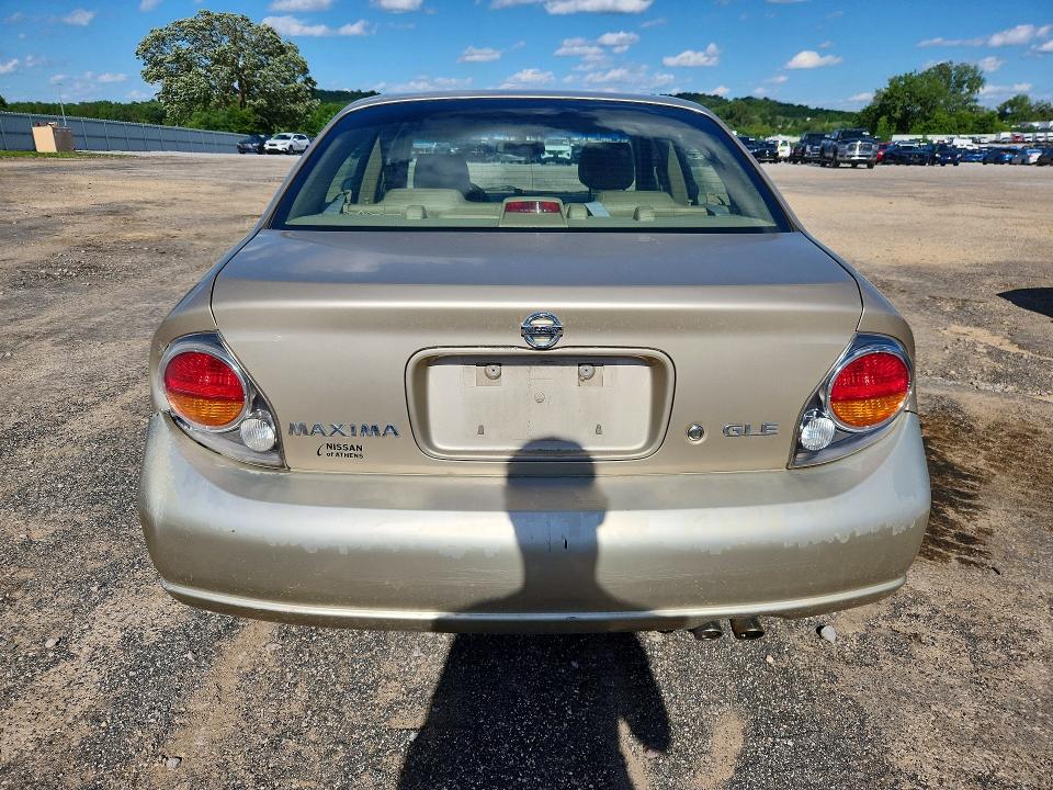 2003 Nissan Maxima VIN JN1DA31A63T431813 COPART salvage auction — REAR END, Wi - Certificate Of Title, sold $300 on 2026-07-09 (photo 6)