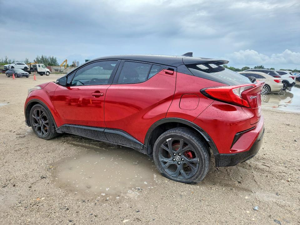 2018 Toyota C-hr VIN NMTKHMBX3JR015897 COPART salvage auction — FRONT END, IN - CERTIFICATE OF TITLE, sold $275 on 2026-07-23 (photo 2)