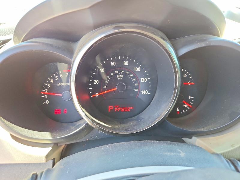 2010 Kia Soul VIN KNDJT2A22A7151471 COPART salvage auction — FRONT END, CA - SALVAGE CERTIFICATE, sold $525 on 2026-07-17 (photo 9)