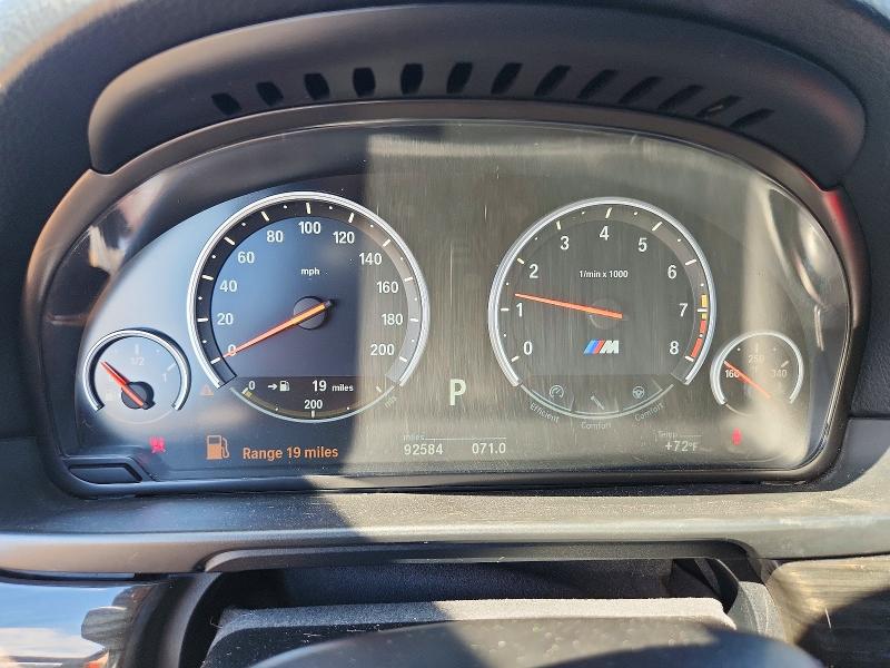 2013 BMW M5 VIN WBSFV9C50DD096291 COPART salvage auction — REAR END, Mi - Dealer Only-Rebuilt Salvage, sold $7,200 on 2026-07-21 (photo 9)