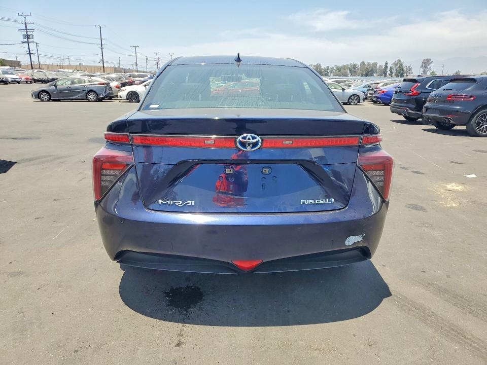 2017 Toyota Mirai VIN JTDBVRBD3HA001955 COPART salvage auction — FRONT END, CA - DIS/DLR/EXP ONLY CLEAN TITLE, sold $1,900 on 2026-07-29 (photo 6)