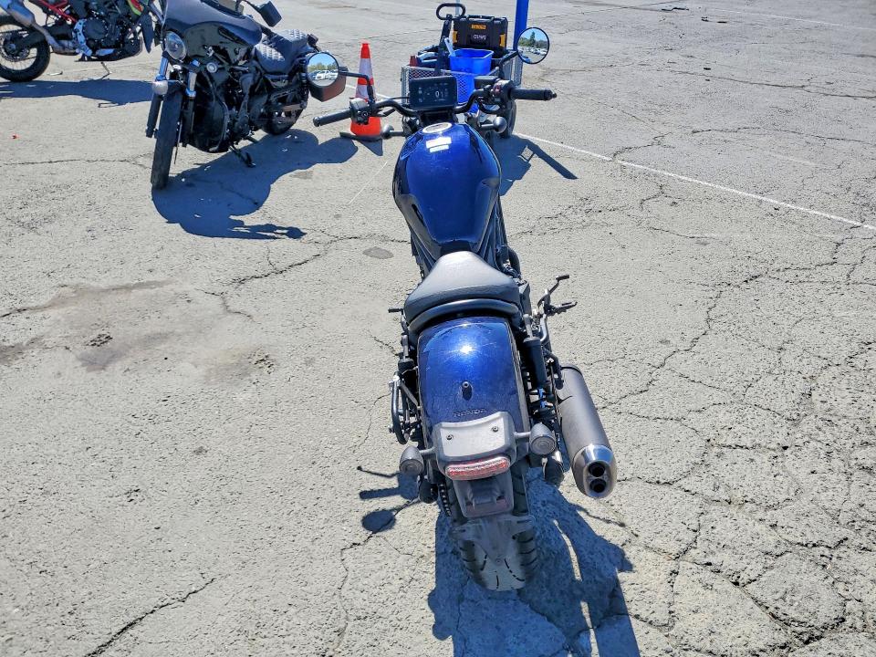 2025 Honda VIN JH2SC871XSK001099 COPART salvage auction — SIDE, Ca - Salvage Certificate, sold $2,800 on 2026-07-02 (photo 4)