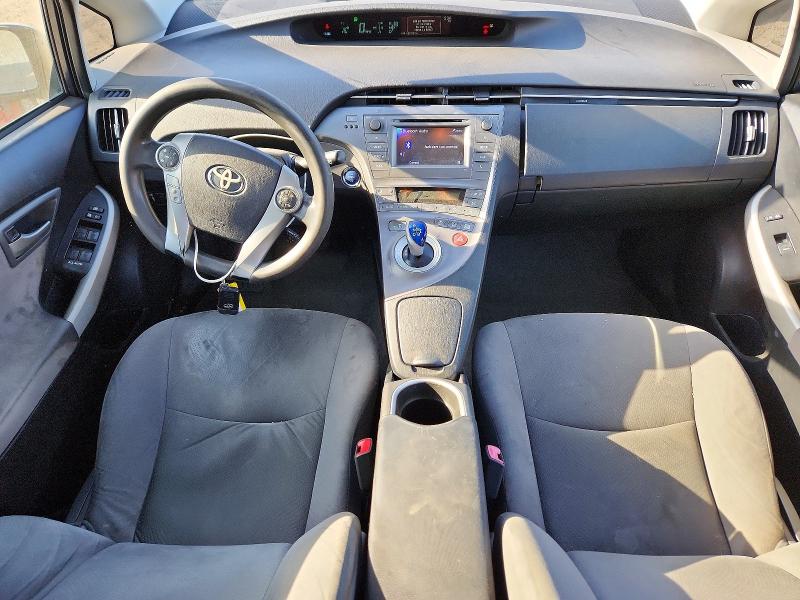 2013 Toyota Prius VIN JTDKN3DU9D5550394 COPART salvage auction — FRONT END, CA - SALVAGE CERTIFICATE, sold $400 on 2026-07-17 (photo 8)