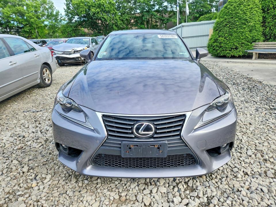 2016 Lexus Is VIN JTHCM1D21G5010986 COPART salvage auction — REAR END, Ma - Cert Of Title-Reconstrctd Coll, sold $2,400 on 2026-07-22 (photo 5)