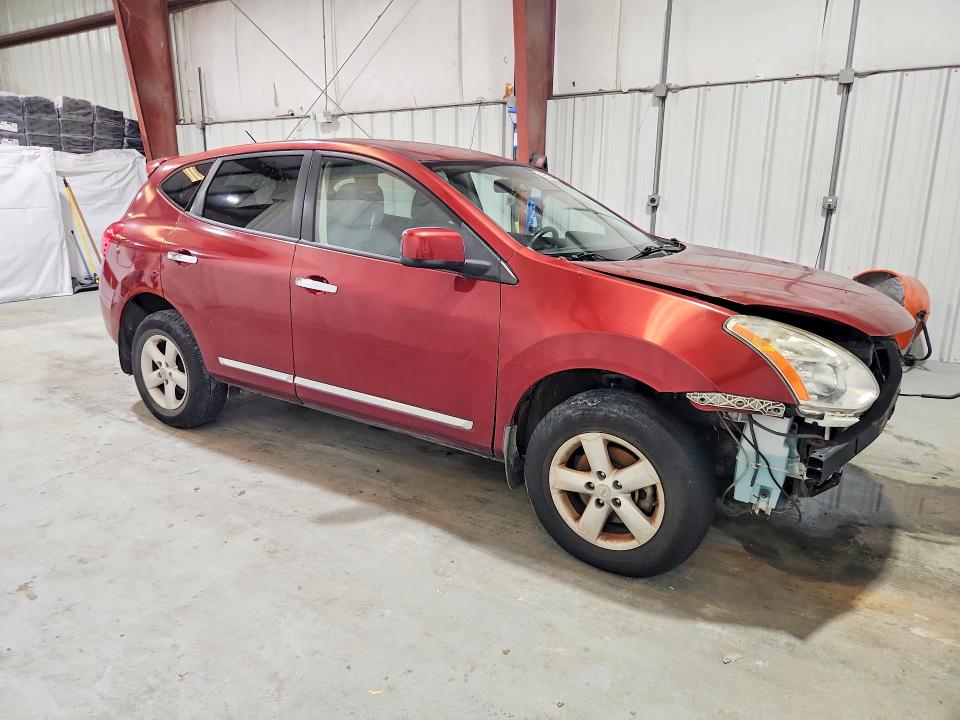 2013 Nissan Rogue sport VIN JN8AS5MT6DW553243 COPART salvage auction — FRONT END, Ga - Certificate Of Title, sold $300 on 2026-07-09 (photo 4)