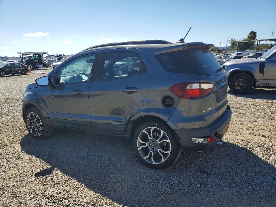 2020 Ford Ecosport VIN MAJ6S3JL1LC339499 COPART salvage auction — REAR END, Ca - Salvage Certificate, sold $1,900 on 2026-07-28 (photo 2)