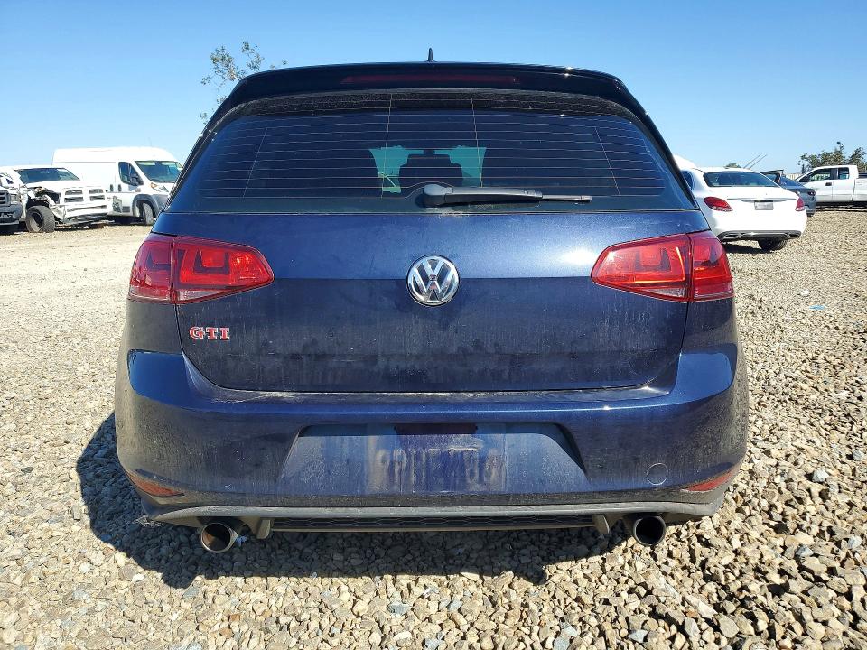2016 Volkswagen Gti VIN 3VW447AU3GM022921 COPART salvage auction — SIDE, Ca - Salvage Certificate, sold $6,200 on 2026-07-07 (photo 6)