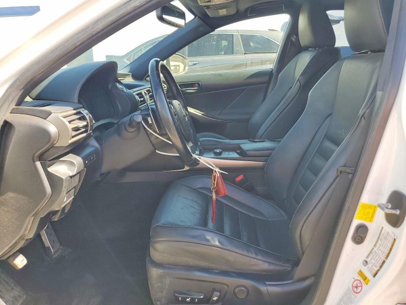 2015 Lexus Is VIN JTHBE1D21F5014981 COPART salvage auction — FRONT END, Tx - Salvage Vehicle Title, sold $125 on 2026-07-10 (photo 7)