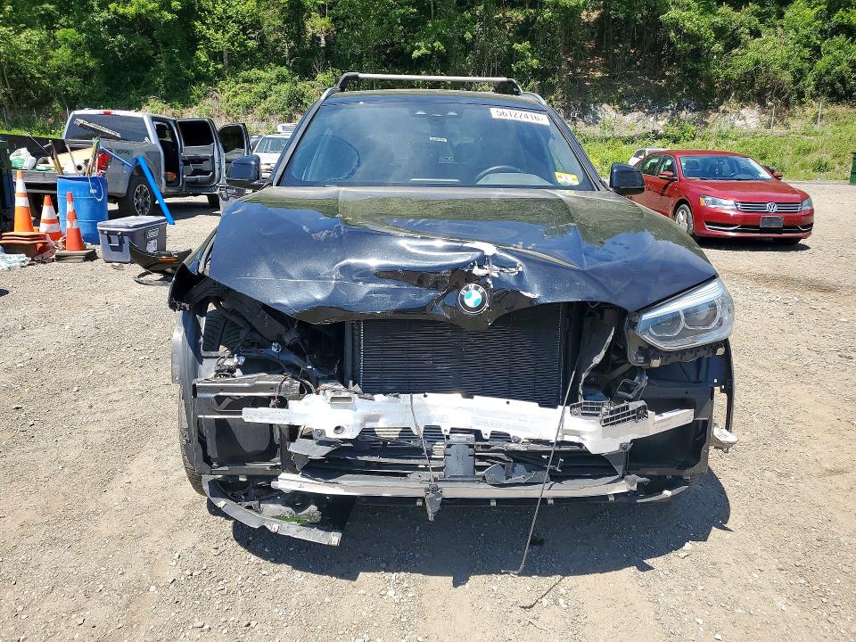 2021 BMW X3 VIN 5UXTY5C08M9G21181 COPART salvage auction — FRONT END, Id - Salvage Certificate Of Title, sold $9,200 on 2026-07-02 (photo 5)