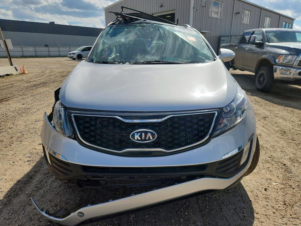 2011 Kia Sportage VIN KNDPCCA67B7166262 COPART salvage auction — SIDE, Ab - Bos - Salvage, sold $725 on 2026-07-16 (photo 5)