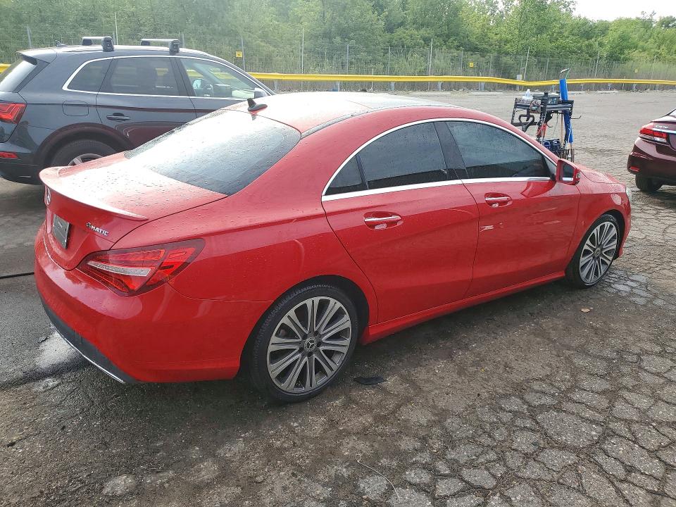 2018 Mercedes-benz Cla-klasse VIN WDDSJ4GB5JN524808 COPART salvage auction — MINOR DENT/SCRATCHES, Mi - Certificate Of Title, sold $4,600 on 2026-08-07 (photo 3)