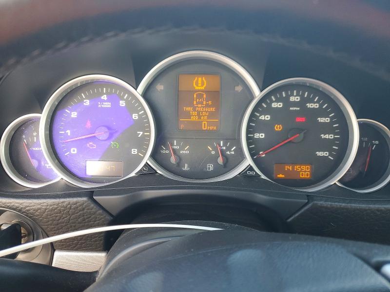 2009 Porsche Cayenne VIN WP1AB29P19LA42472 COPART salvage auction — MINOR DENT/SCRATCHES, CA - DIS/DLR/EXP ONLY CLEAN TITLE, sold $1,250 on 2026-08-07 (photo 9)