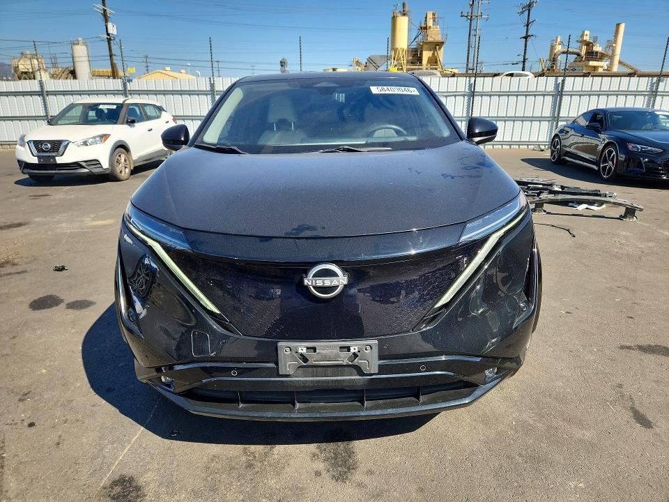2024 Nissan Ariya VIN JN1DF0BB1RM736114 COPART salvage auction — REAR END, CA - SALVAGE CERTIFICATE, sold $11,700 on 2026-07-27 (photo 5)