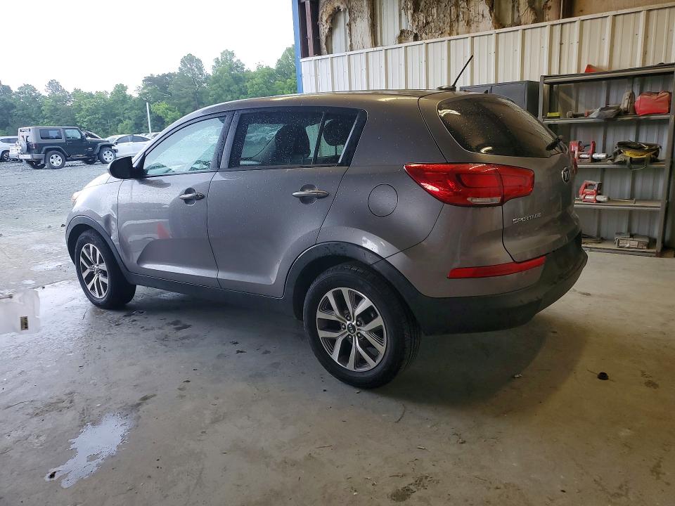 2016 Kia Sportage VIN KNDPB3AC0G7857729 COPART salvage auction — MINOR DENT/SCRATCHES, Nc - Dealer Only Clean Title, sold $1,200 on 2026-07-14 (photo 2)
