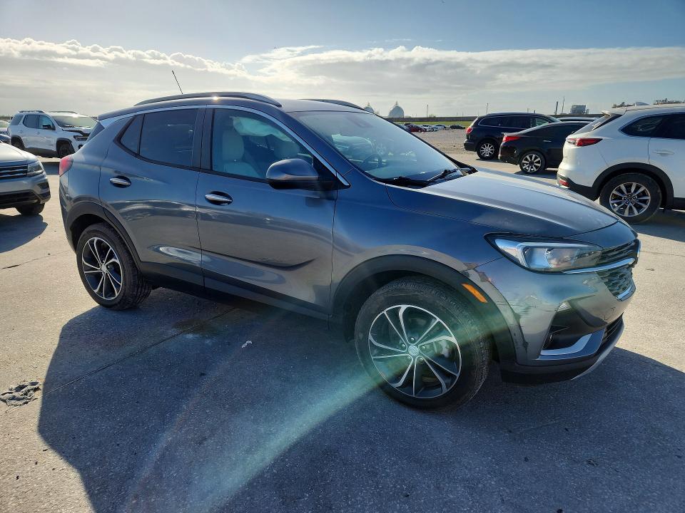 2021 Buick Encore VIN KL4MMDSL0MB066976 COPART salvage auction — SIDE, La - Cert Of Title-Salvage, sold $4,450 on 2026-07-15 (photo 4)