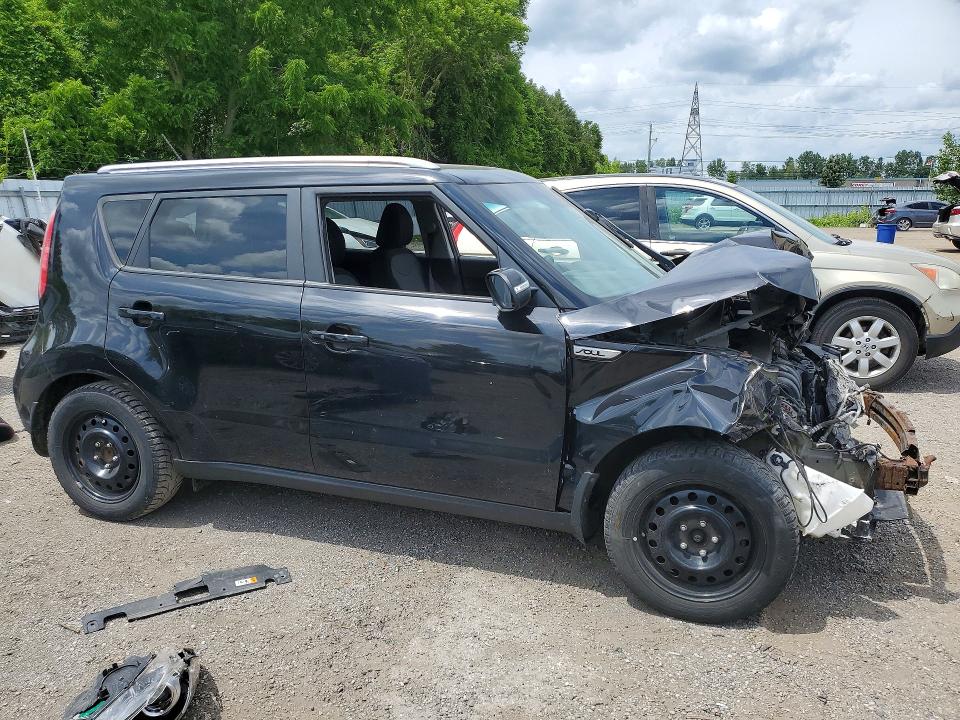 2017 Kia Soul VIN KNDJP3A55H7477263 COPART salvage auction — FRONT END, On - Permit Salvage, sold $450 on 2026-07-09 (photo 4)