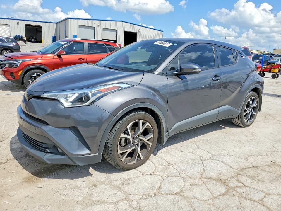 2018 Toyota C-hr VIN NMTKHMBX2JR047417 COPART salvage auction — FRONT END, Ok - Certificate Of Title, sold $5,999 on 2026-07-25 (photo 1)