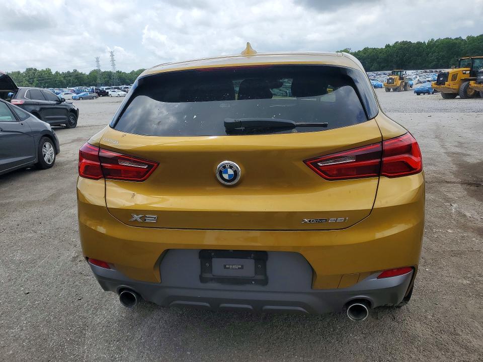 2018 BMW X2 VIN WBXYJ5C35JEF73683 COPART salvage auction — FRONT END, Tn - Salvage Certificate, sold $1,650 on 2026-07-16 (photo 6)
