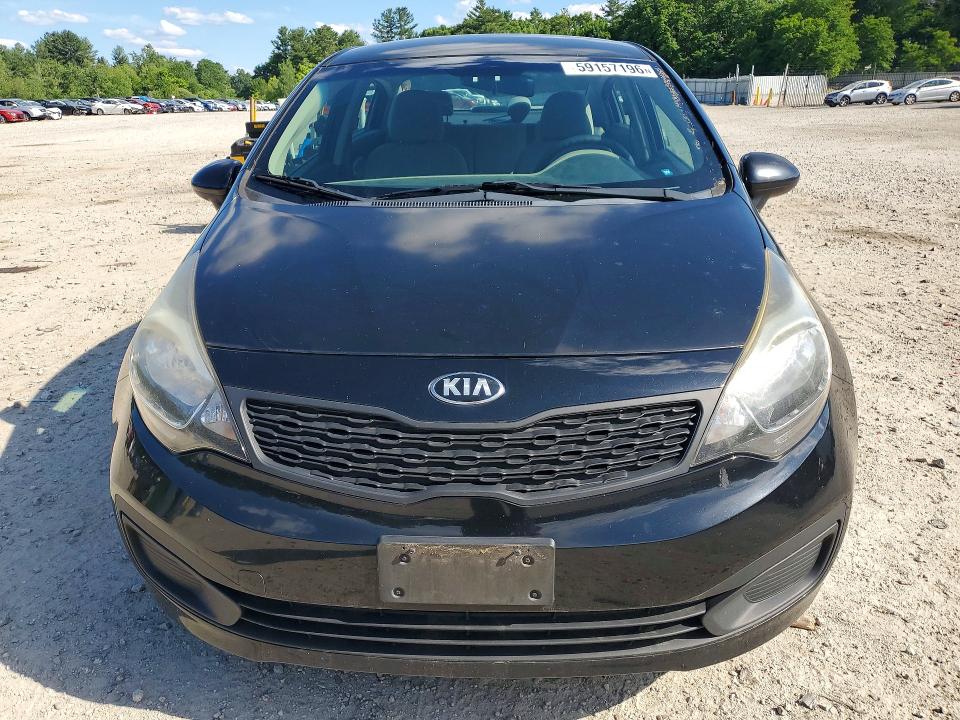 2015 Kia Rio VIN KNADM4A35F6487219 COPART salvage auction — REAR END, Or - Salvage Title, sold $375 on 2026-07-09 (photo 5)