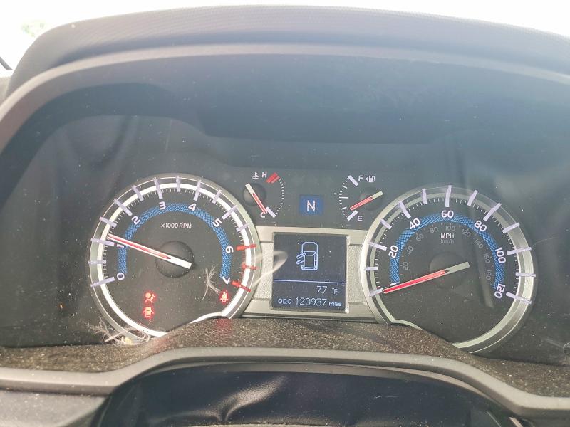 2018 Toyota 4runner VIN JTEBU5JRXJ5497310 COPART salvage auction — FRONT END, FL - CERTIFICATE OF DESTRUCTION, sold $6,600 on 2026-07-02 (photo 9)