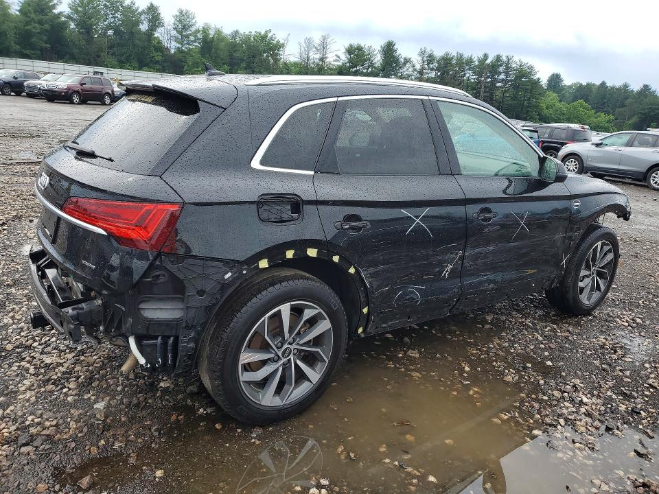 2022 Audi Q5 VIN WA1FAAFY9N2014933 COPART salvage auction — FRONT END, Md - Cert Of Salvage < 75% Damage, sold $16,200 on 2026-07-06 (photo 3)