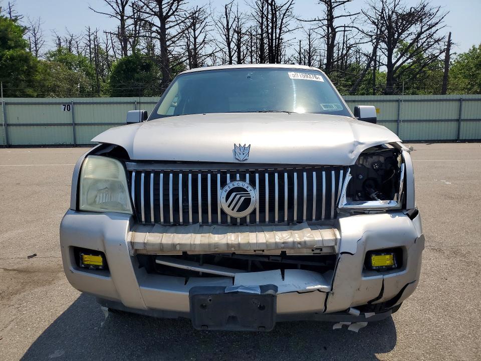 2006 Mercury Mountaineer VIN 4M2EU47E66UJ00733 COPART salvage auction — FRONT END, Ny - Mv-907A Salvage Certificate, sold $675 on 2026-07-06 (photo 5)