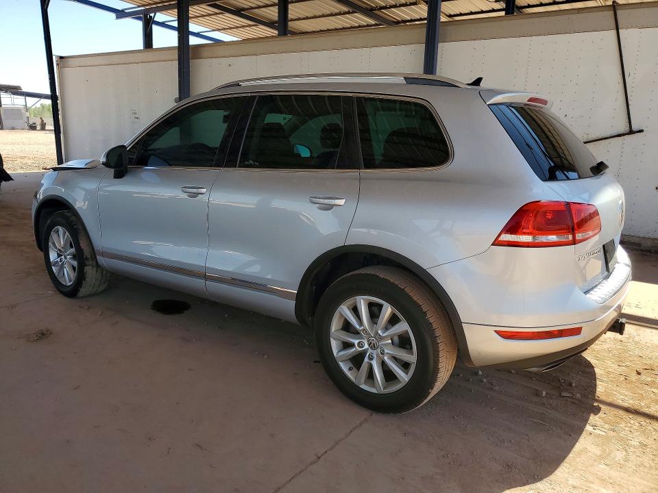 2013 Volkswagen Touareg VIN WVGEF9BP7DD002017 COPART salvage auction — FRONT END, Az - Cert Of Title - Salvage, sold $1,200 on 2026-07-21 (photo 2)