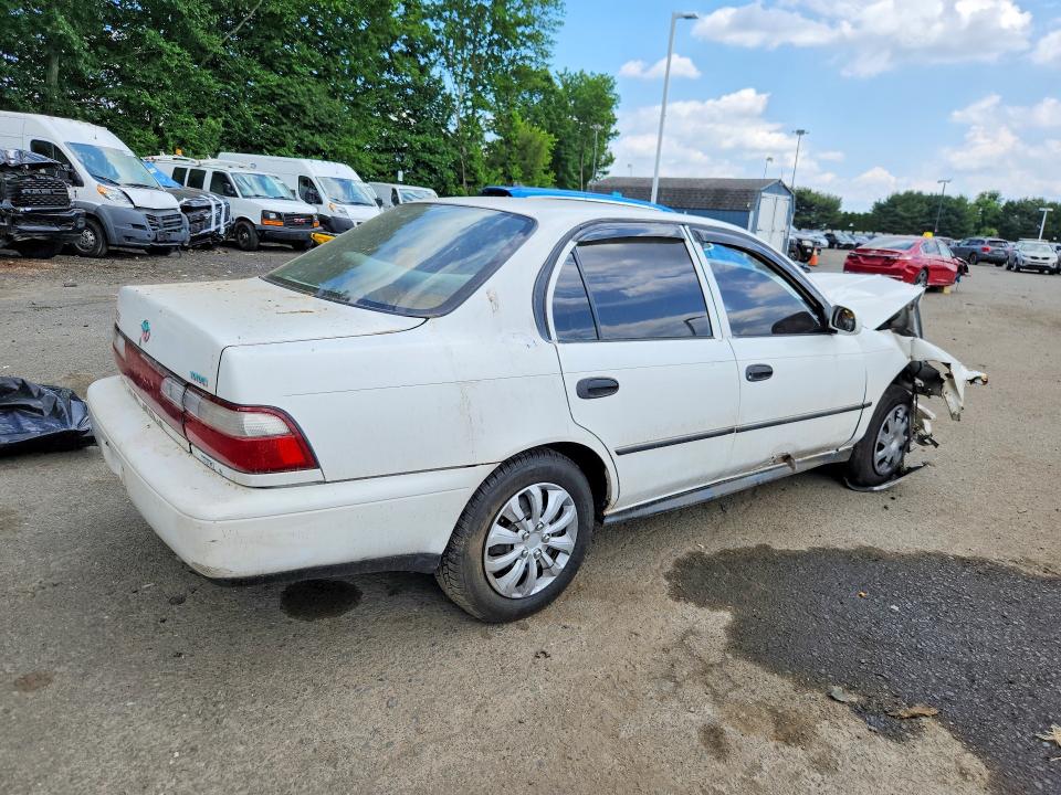 1997 Toyota Corolla VIN 2T1BA02E8VC183661 COPART salvage auction — FRONT END, CT - BILL OF SALE-SALVAGE, sold $450 on 2026-07-02 (photo 3)