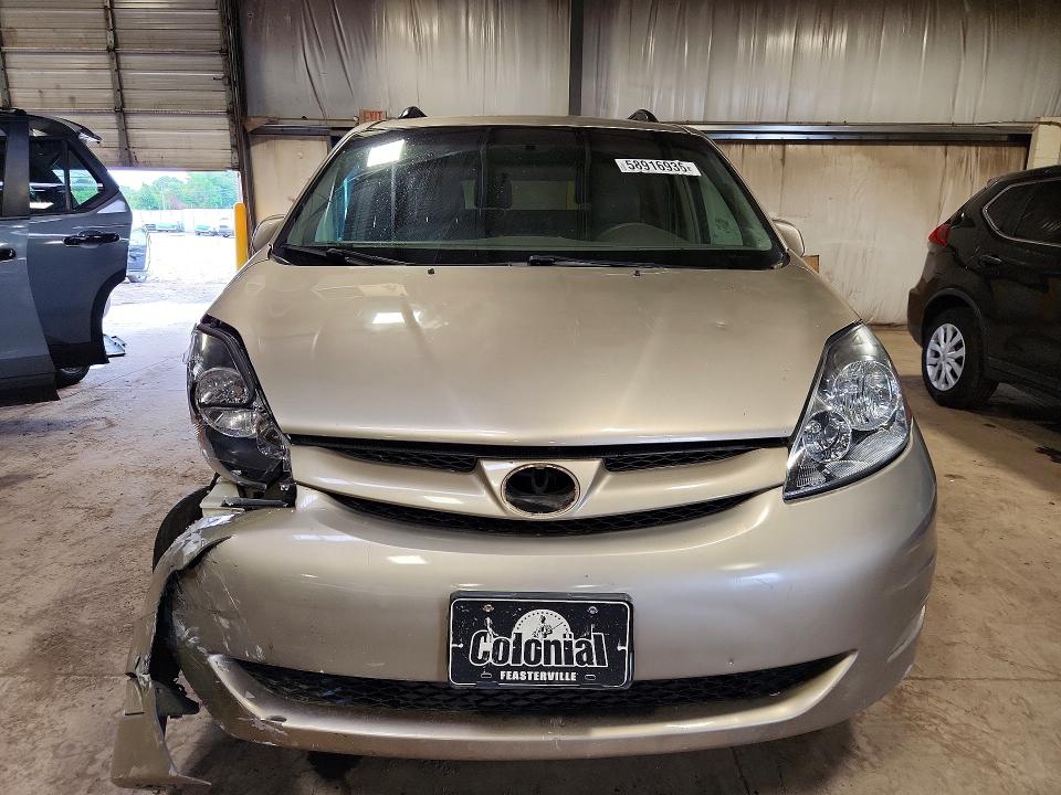 2006 Toyota Sienna VIN 5TDBA22C66S058225 COPART salvage auction — FRONT END, PA - CERTIFICATE OF SALVAGE, sold $750 on 2026-07-15 (photo 5)