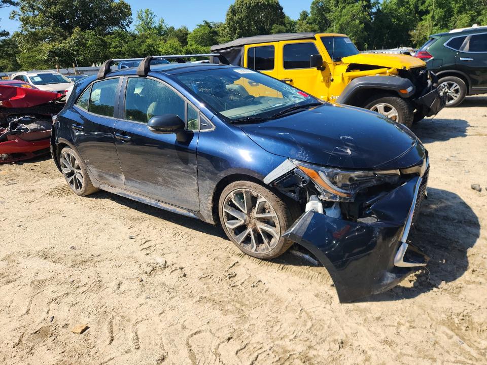 2019 Toyota Corolla VIN JTNK4RBE4K3045692 COPART salvage auction — FRONT END, Md - Cert Of Salvage < 75% Damage, sold $3,650 on 2026-07-14 (photo 4)