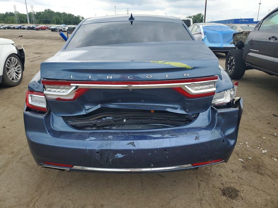 2018 Lincoln Continental VIN 1LN6L9SK1J5601941 COPART salvage auction — REAR END, Az - Cert Of Title - Salvage, sold $350 on 2026-07-31 (photo 6)