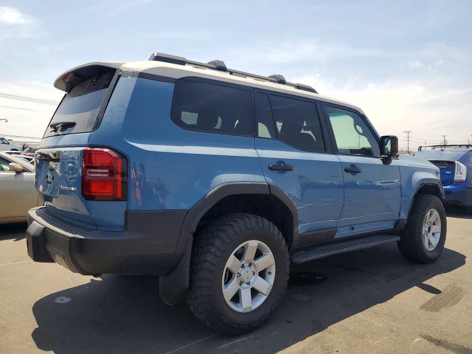 2024 Toyota Land cruiser VIN JTEABFAJ8RK015321 COPART salvage auction — FRONT END, Ca - Salvage Certificate, sold $5,100 on 2026-07-29 (photo 3)